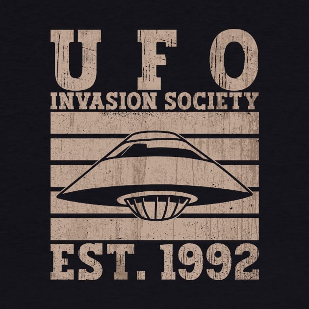 UFO Invasion Society - Est. 1992 - Ufo Alien Conspiracy by Anassein.os